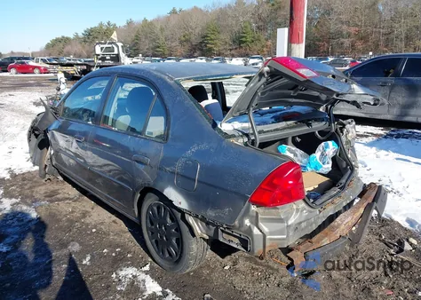 2004 Honda Civic Lx from USA, damaged, VIN 2HGES15524H526854